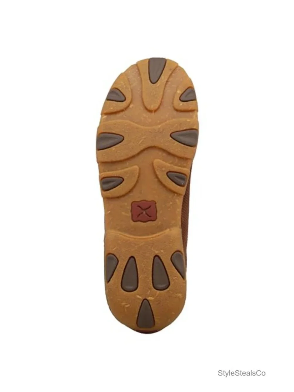 Laser-Etched Suede Leather Chukka Driving Moc Boot with Cushioned Insole